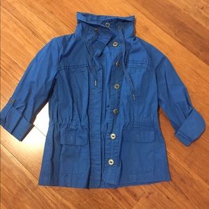 Coldwater Creek Blue Lightweight Jacket